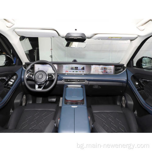 2024 Нов модел Voyah безплатен разширен обхват SUV 5 врати 5 седалки Бърза електрическа кола